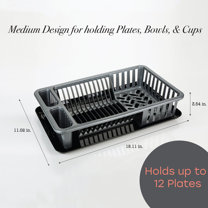 Kitchen Details Kitchen Plastic In Sink Dish Rack Reviews Wayfair   Kitchen Plastic In Sink Dish Rack 